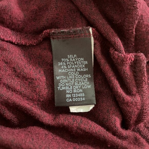 Lord & Taylor's Design Lab Cold Shoulder Women's Top - Picture 4 of 4